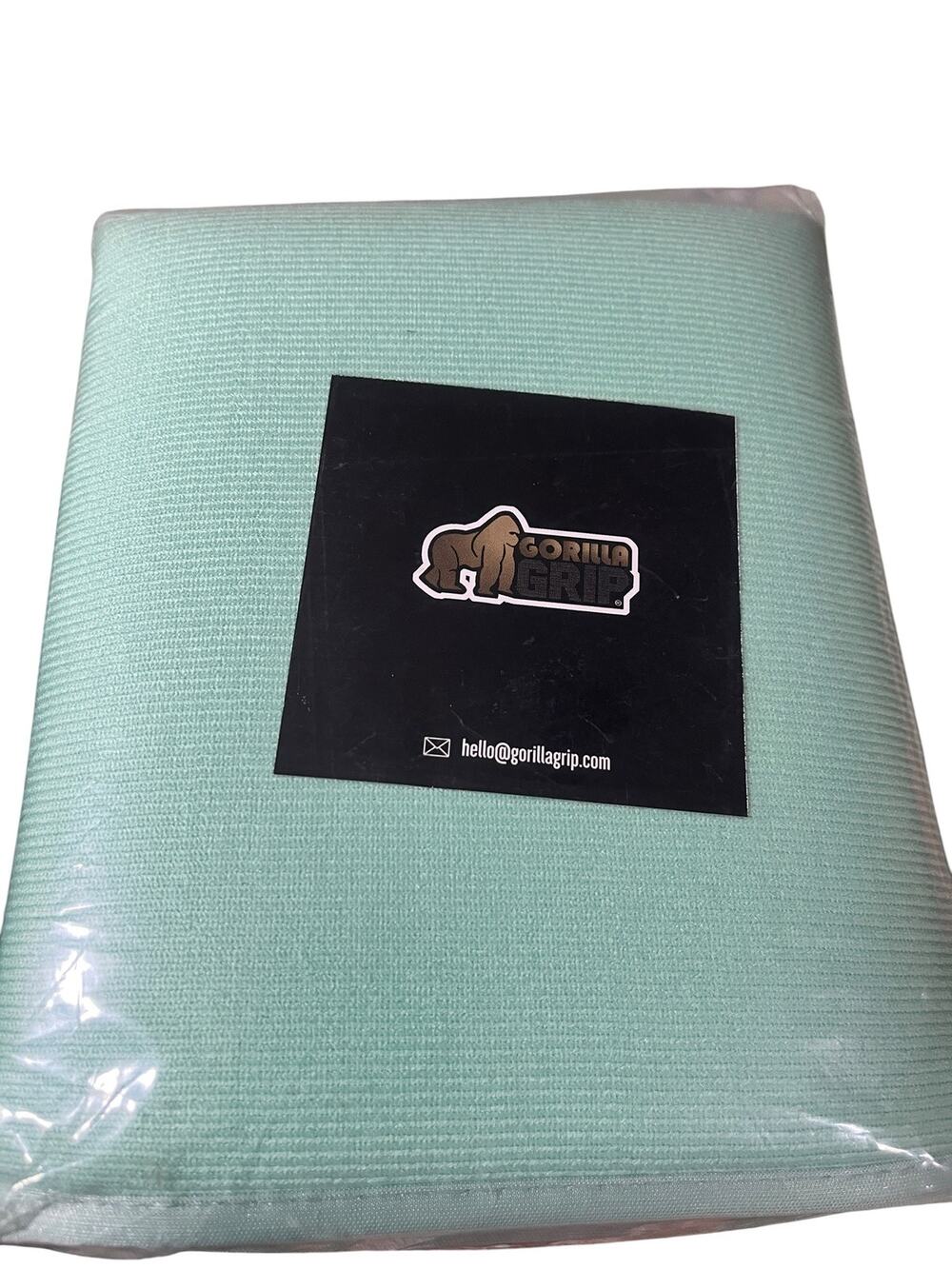 Gorilla Grip Microfiber Dish Drying Mats in Mint Set of 2 16" x 18" New